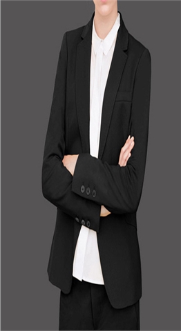克柔丝量身定做女士时尚韩版修身西装一粒扣OL职业西服套装定制商务白领女职业装定制