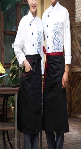 定做餐饮长袖工作服厂家