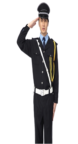 物业长袖保安服套装定做