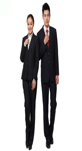 定做企业公司行政白领制服秋冬商务办公西装管理人员套装 秋冬西装套装定做 公司职业装定制