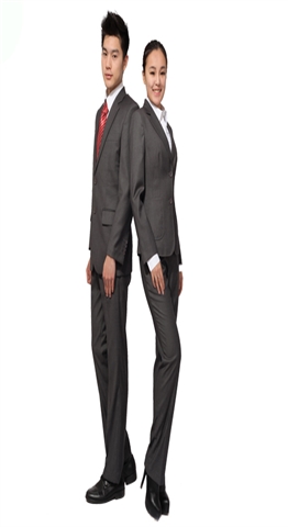 行政白领制服商务办公西装管理人员套装定做 武汉服装厂定制商务白领制服套装