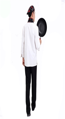 中餐厅七分袖厨师服定做