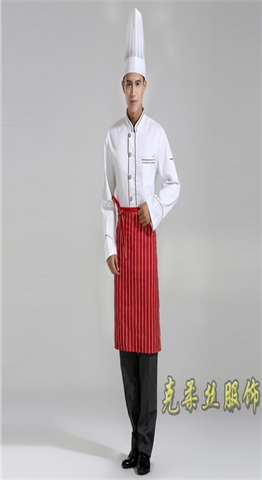 酒店餐厅秋冬款厨师工作服定制厂家