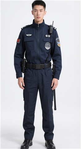 保安工作服定做款式图片